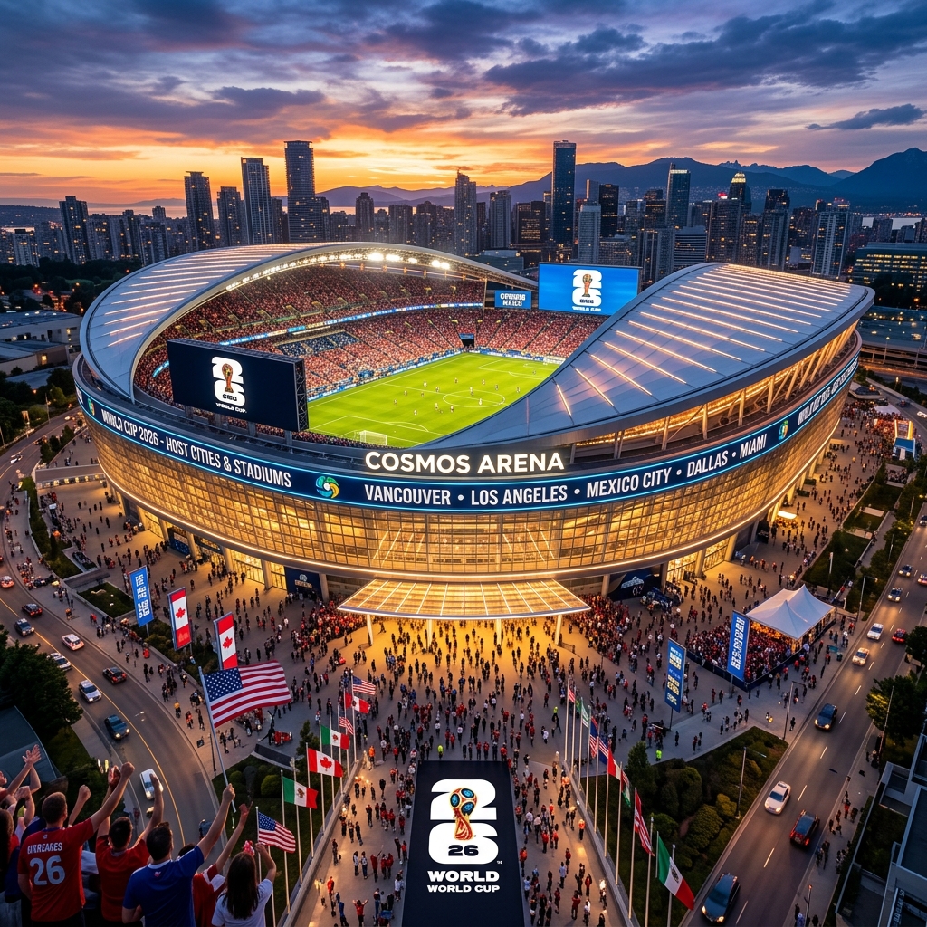World Cup 2026: Host Cities and Stadiums Revealed